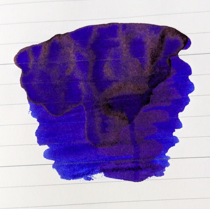 A swatch of Palapitta Eeka on MD Paper