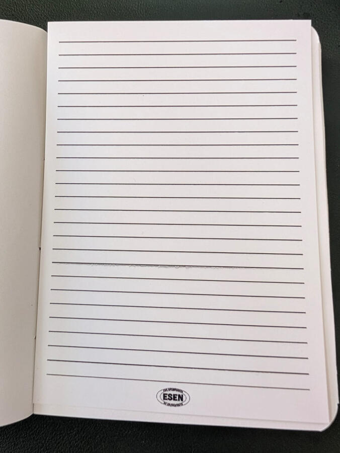 Pencil Board - Ruled Side