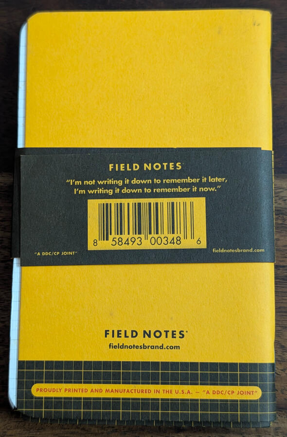 Field Notes - Utility Graph - Three-Pack