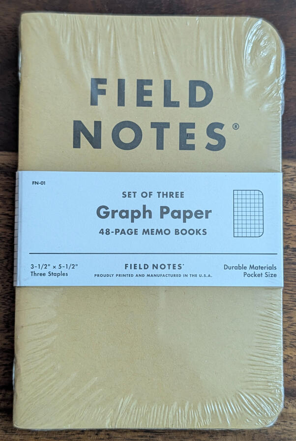 Field Notes - Graph Paper - Three-Pack