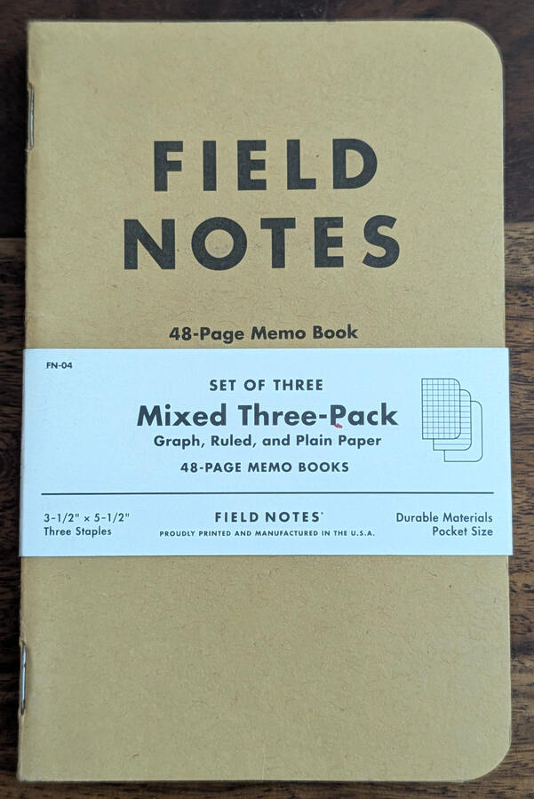 Field Notes - Mixed Three-Pack