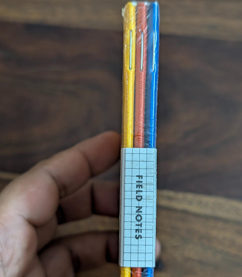 Field Notes - County Fair - Three-Pack - Three different colours