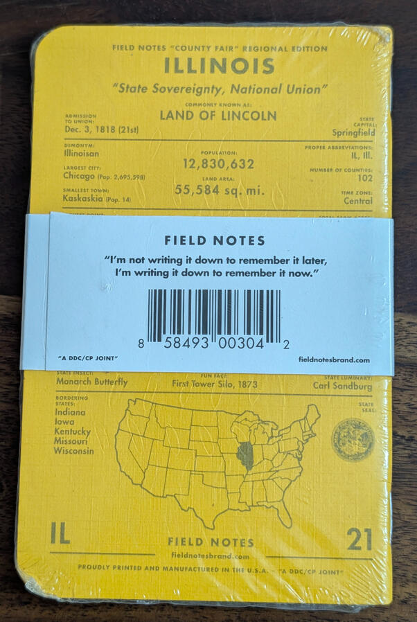 Field Notes - County Fair - Three-Pack