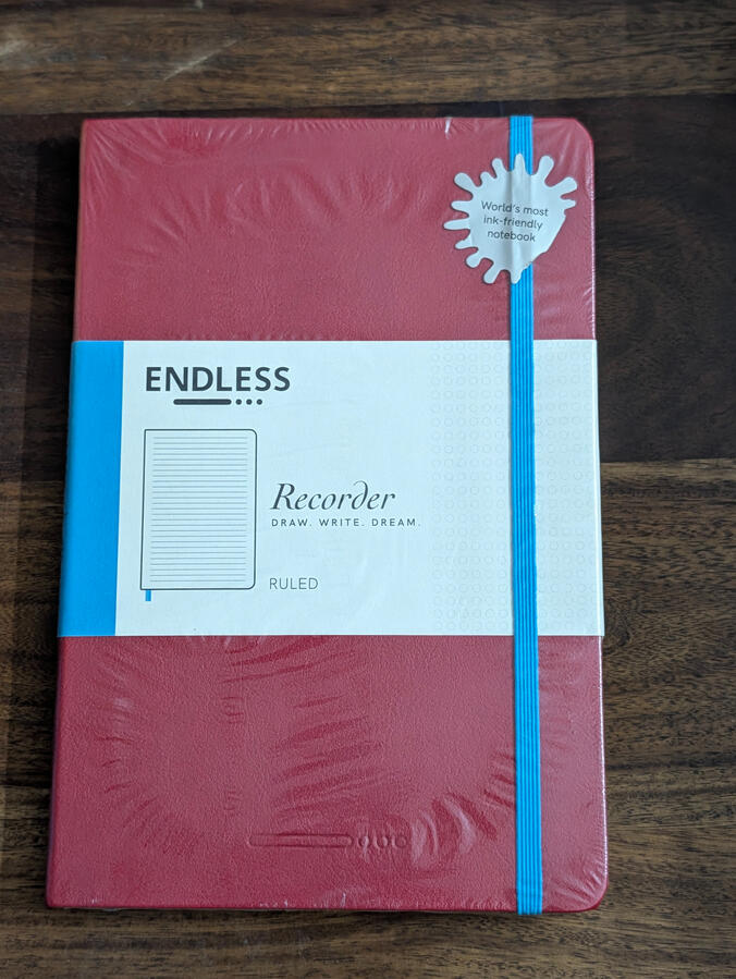 Endless Recorder - Crimson Sky - Ruled