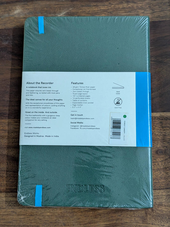 Endless Recorder - Forest Canopy - Ruled